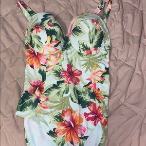 Tropical bathing suit